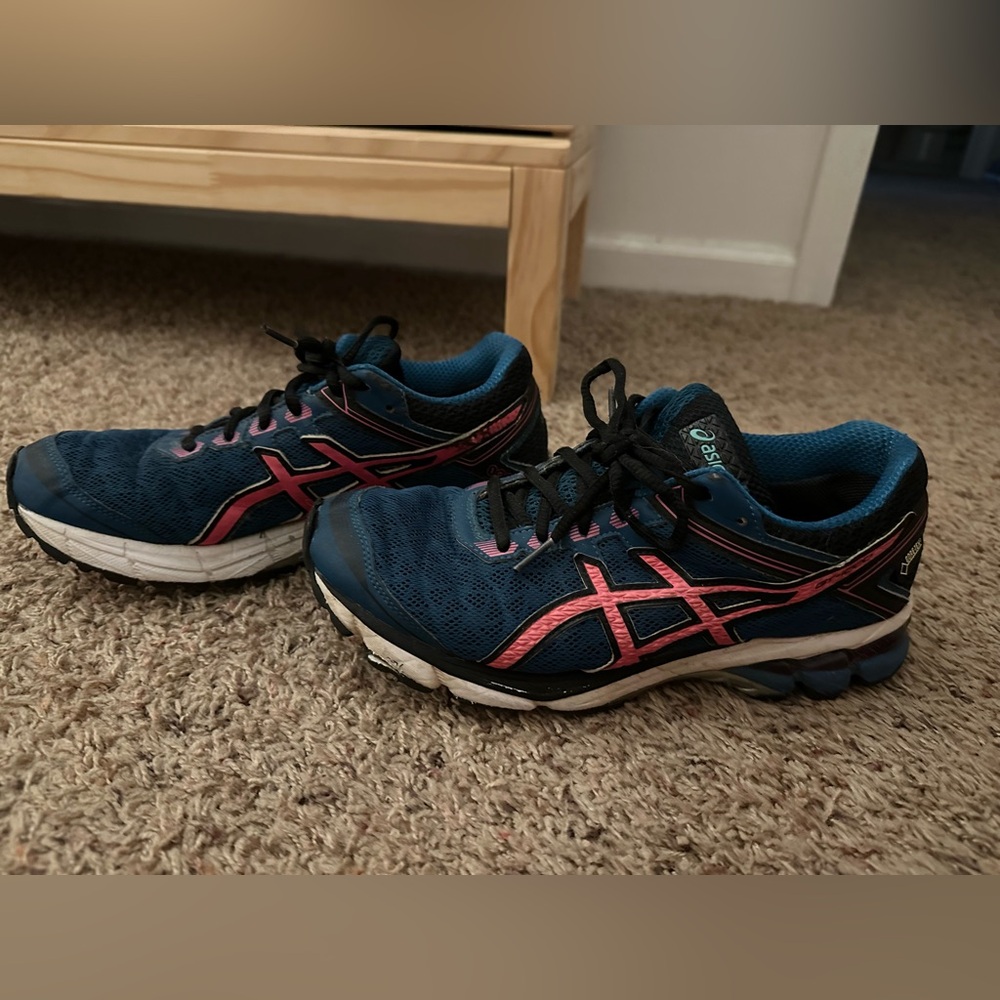 ASICS runnings shoes.